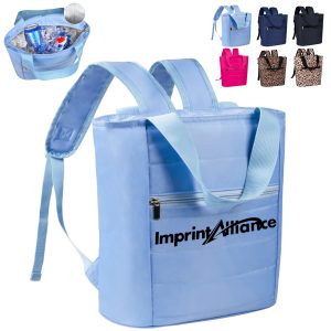 Large Capacity Cooler Bag for 15 Cans with Adjustable Strap