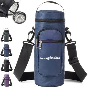 1.5L Insulated Water Bottle Bag with Shoulder Strap