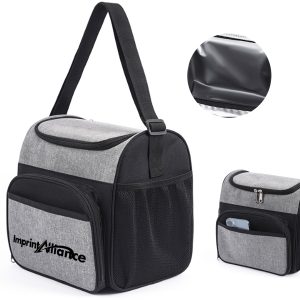 Portable Insulated Lunch Bag with Adjustable Strap