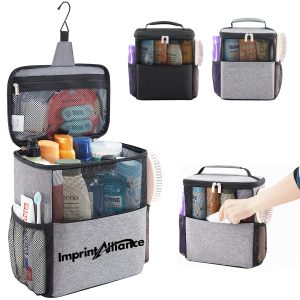 Portable Hanging Toiletry Organizer W/ Multiple Compartments