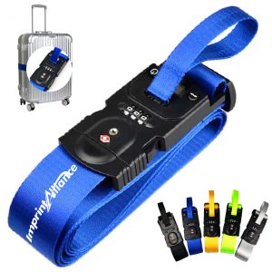 Travel Luggage Scale with Password Lock and Adjustable Strap