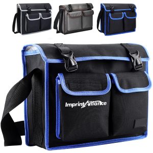 Durable Multi-Pocket Tool Bag with Adjustable Strap