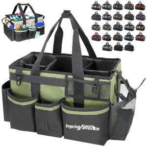 Multi-Pocket Tool Organizer Bag with Adjustable Strap