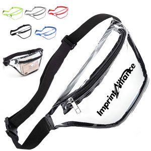 Stadium Approved Clear PVC Security Fanny Pack Waist Bag