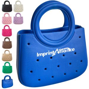 Pastel Waterproof EVA Perforated Round Handle Handbag Tote