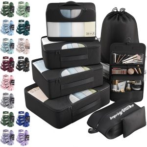 Travel Packing Cube Luggage Organizer Storage System