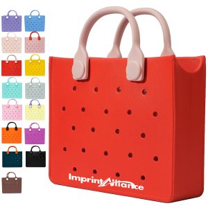 Waterproof EVA Perforated Briefcase Tote With Shoulder Strap