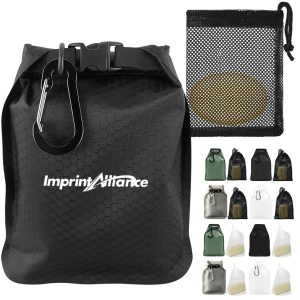 Waterproof Travel Soap Bar Case Pouch W/ Mesh Saver Bag Set