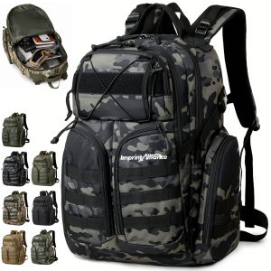 Large Capacity Camouflage Tactical MOLLE Assault Backpack