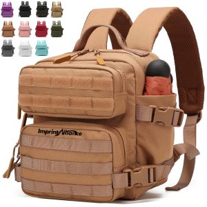 Compact 9L Mini Tactical Backpack MOLLE Daypack Rucksack