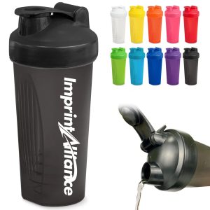 20 oz. Plastic Shaker Bottle with Mixing Ball