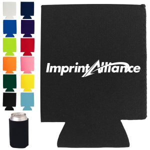 12 oz. Neoprene Collapsible Can Cooler with Custom Logo