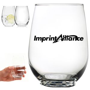 18 oz. Stemless Wine Glass for Custom Logo & Events