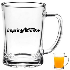 22 oz. Large Glass Beer Mug with Custom Logo
