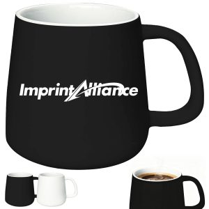 11 oz. Ceramic Mug with Modern Rounded Design