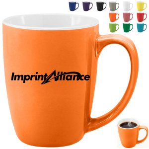 13 oz. Color Ceramic Mug with Custom Logo Printing