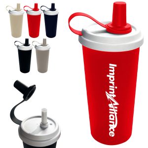 17 oz. Sports Plastic Bottle with Spout Lid