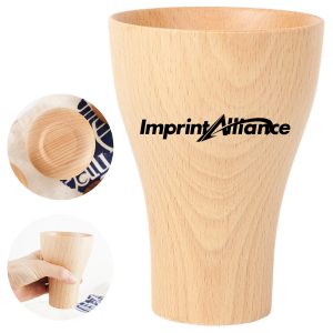 10 oz. Natural Wooden Tumbler Cup for Drinks