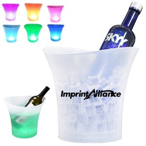5L LED Light-Up Ice Bucket for Wine, Champagne & Party