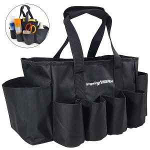 Heavy Duty Multi Pocket Utility Tote Organizer Bag Carry