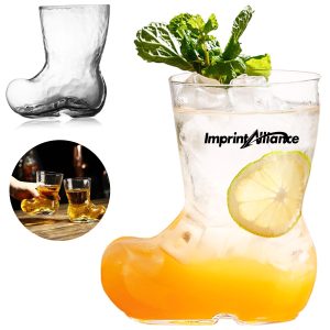 12oz. Boot Shaped Glass Cocktail Mug