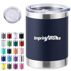 12oz. Stainless Steel Insulated Tumbler w/ Lid for Drinkware