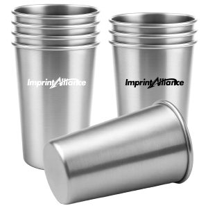 15oz. Aluminum Color Changing Cup Wall Rolled Rim Drinkware