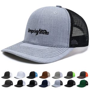 Two-Tone Trucker Mesh Baseball Cap with Custom Logo