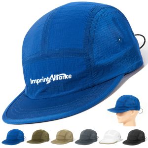 Quick-Dry Five Panel Sun Cap with Custom Logo