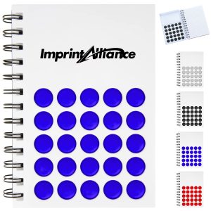 Pop It Notebook with Push Bubble Cover and Custom Logo