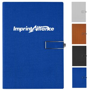 Washed Linen Texture Fabric Notebook with Custom Logo