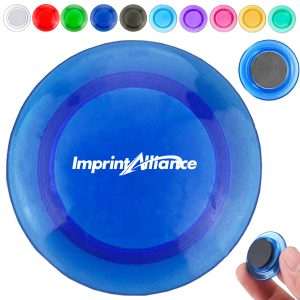 Round Plastic Magnet Disc with Custom Logo