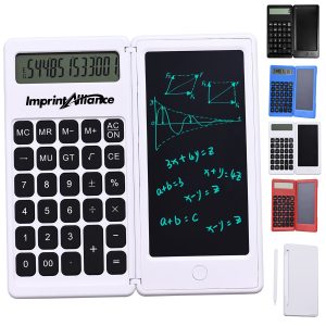 Dual Function Calculator with LCD Writing Pad