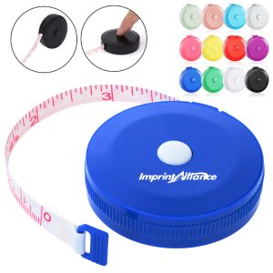 Mini Round Retractable Tape Measure with Custom Logo