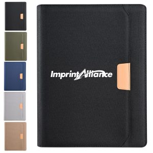 A5 Refillable Business Portfolio Folder with Notepad