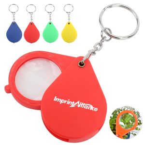 Portable Folding Magnifier Keychain