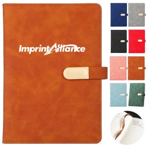 A5 PU Leather Business Notebook with Pen Loop