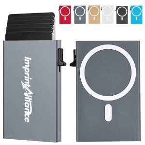 MagSafe Compatible Aluminum RFID Blocking Card Holder