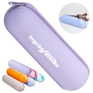 Silicone Pencil Case and Makeup Brush Pouch