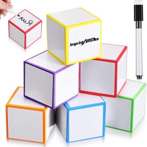 EVA Writable Dice Cube Set with Marker