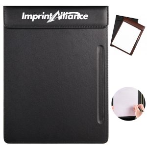 A4 PU Leather Conference Pad with Pen Slot