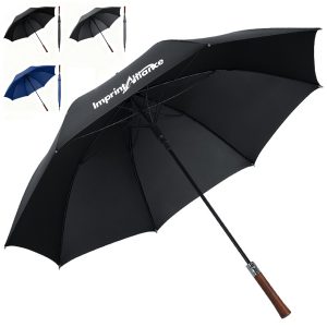 48" Golf Umbrella With Wooden Handle