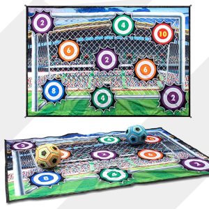 Portable Soccer Target Training Game Kit With Ball