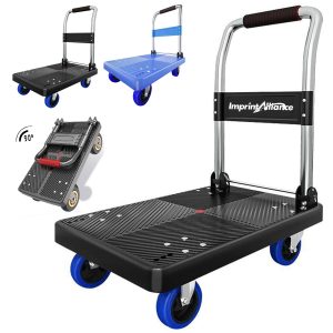 35x23inch Folding Platform Hand Truck Push Cart Dolly