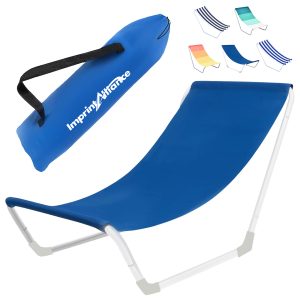 Portable Folding Canvas Sling Beach Chair Lounger
