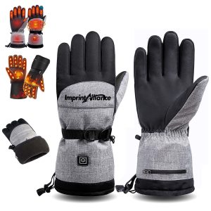 Electric Rechargeable Heated Touchscreen Winter Ski Gloves