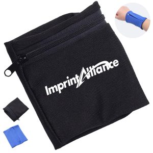 Running Zipper Wrist Wallet Sweatband