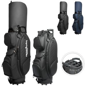 Premium 14-Way Divider Golf Cart Bag With Multiple Pockets