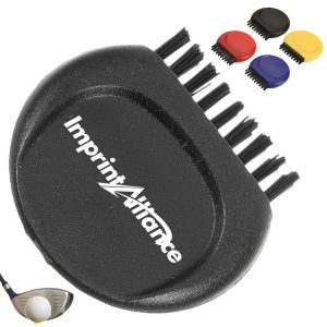 Compact Handheld Golf Ball And Club Finger Brush