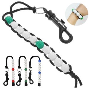 Beaded Golf Score Counter Bracelet With Clip